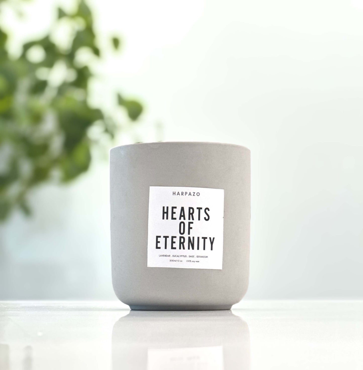 Hearts of Eternity- Geranium Lavender Candle