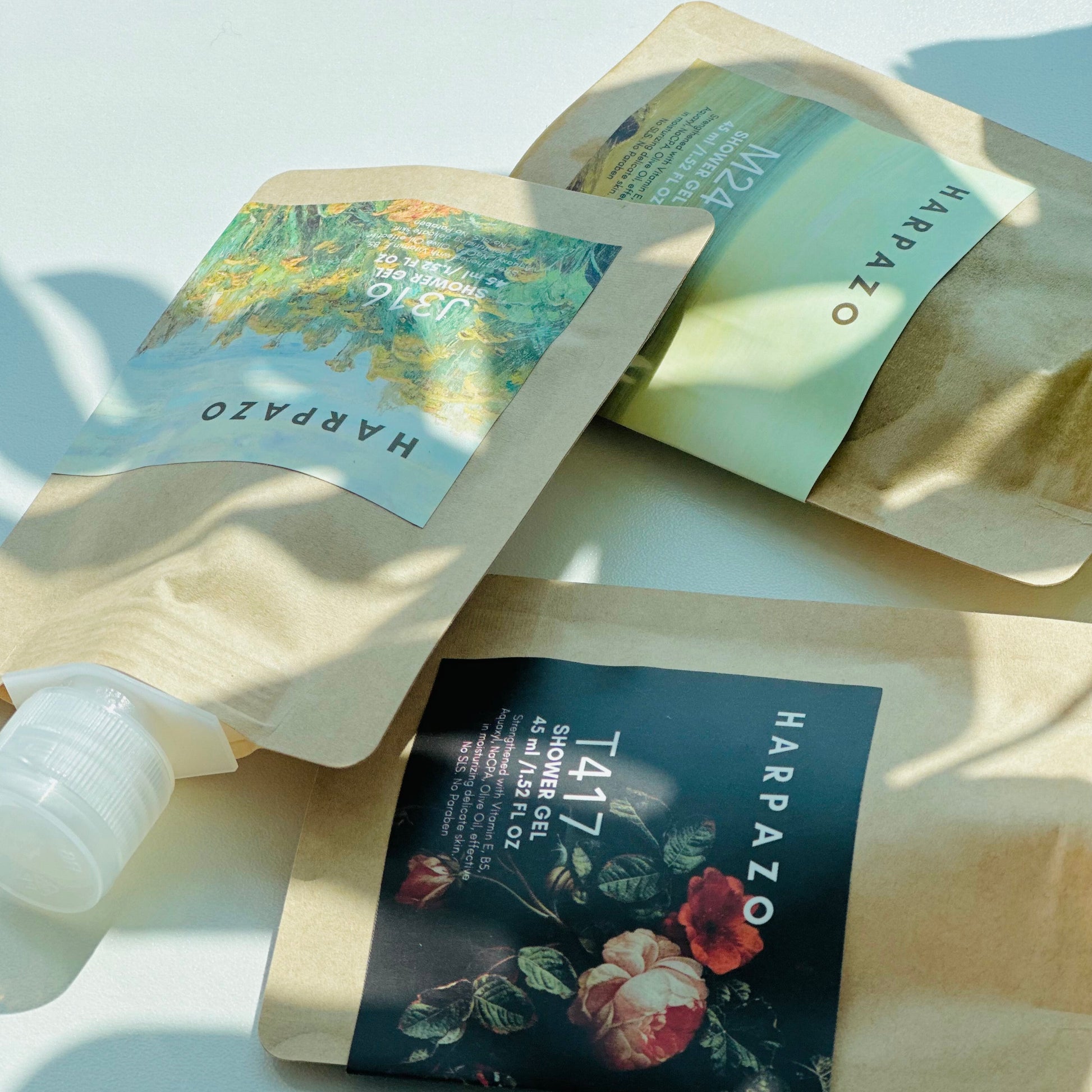 Travel Size Shower Gels
