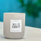 All Is Vanity - Longjing Sandalwood Candle