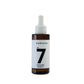 Bottle of Harpazo no. 7 miracle glow renewal oil on a white background