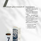 Harpazo no. 7 miracle glow renewal oil with packaging on a light gray background