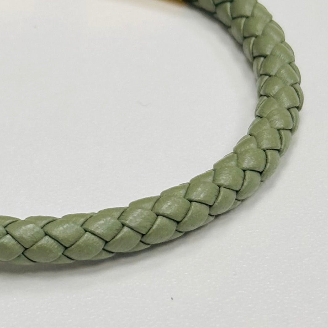 預購 | TRY AGAIN | 芳香手工編織皮革手鍊