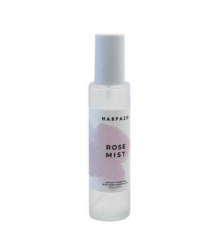 Harpazo Rose Mist bottle on a white background