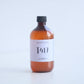 A bottle of Harpazo T417 Moisturizing Shower Gel with a white label on a white background.