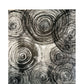 Black and white circular pattern with 'Harpazo' branding