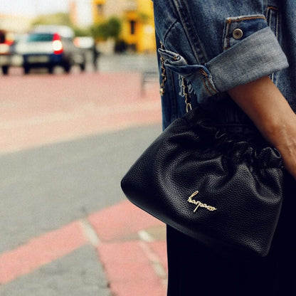 The Leisurely Cloud Bag -Black