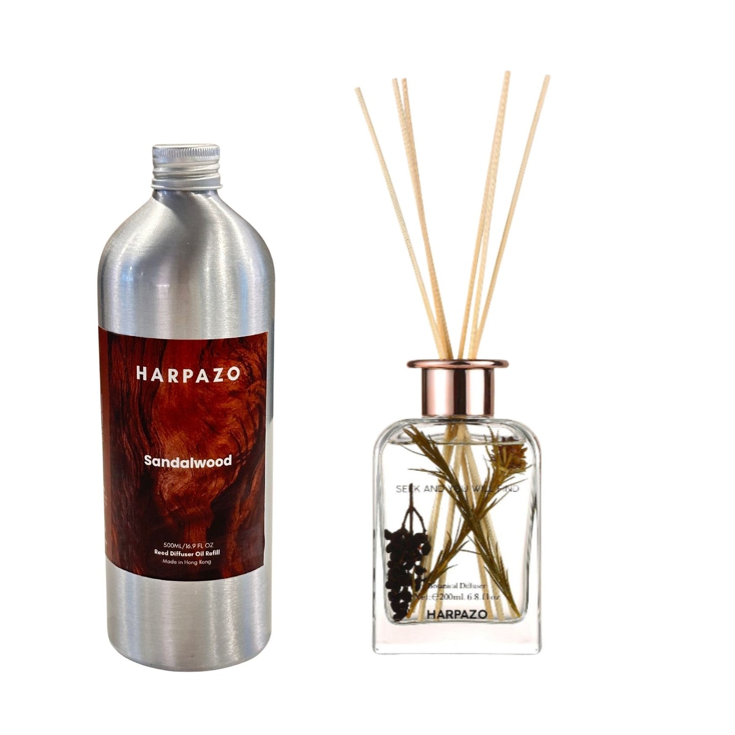 Sandalwood Reed Diffuser REFILL 500ml