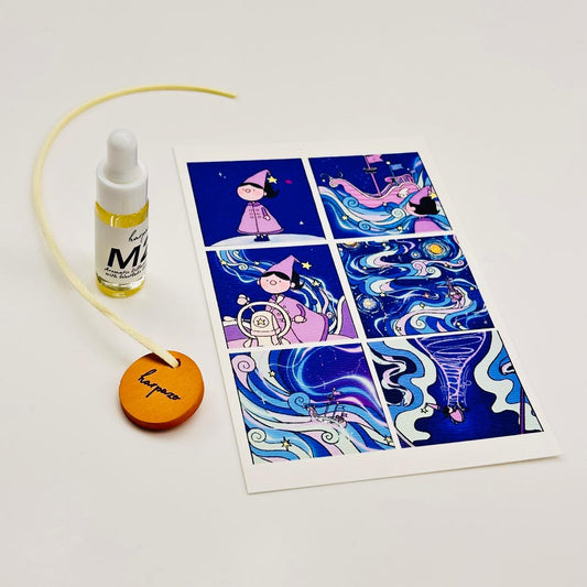 Scent & Stroke Program - Post Card package 01